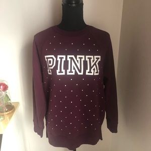 Victoria’s Secret pink sweatshirt!